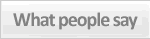 What people say